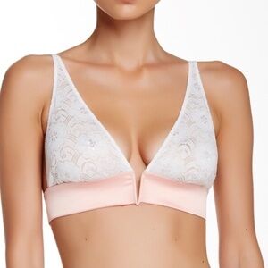 Free People Daisy V Wire Lace Bralette